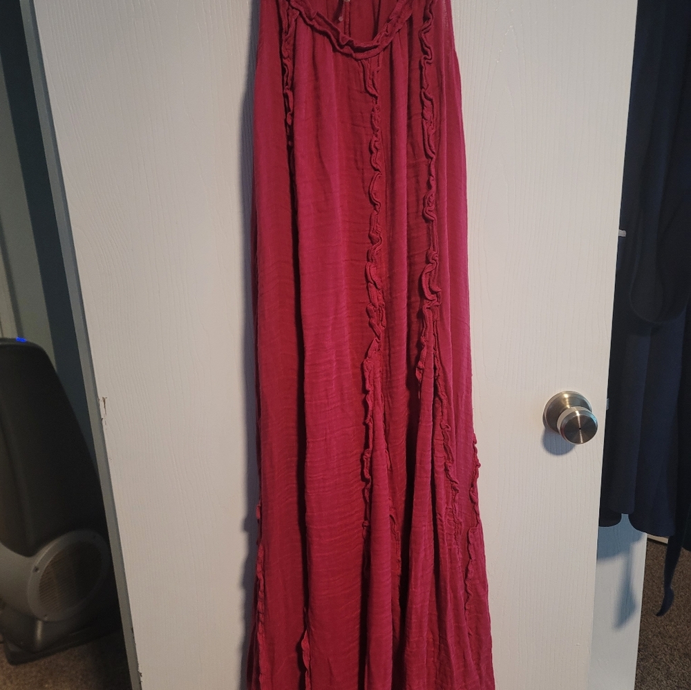 Free people maxi dress sz S